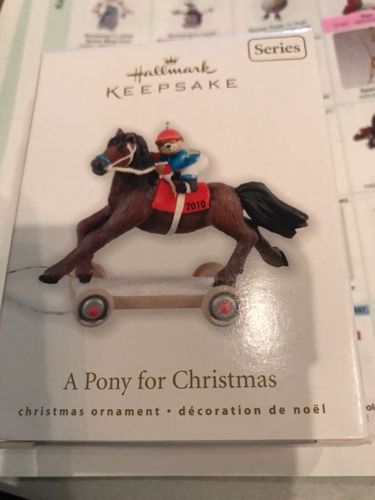 A Pony For Christmas - A Pony For Christmas Series (Collector’s Series) ornament collectible - Main Image 2