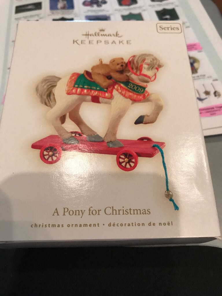 A Pony For Christmas  - A Pony For Christmas Series (Collector’s Series) ornament collectible - Main Image 2