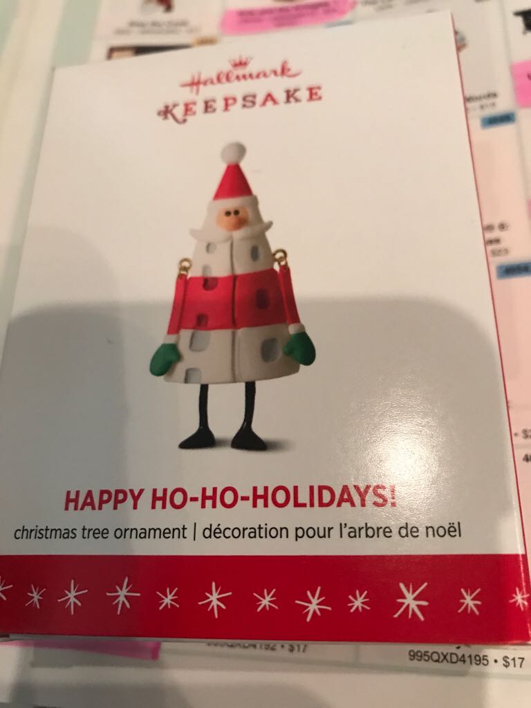 Happy Ho-ho-holidays!  (Keepsake Ornament) ornament collectible - Main Image 2