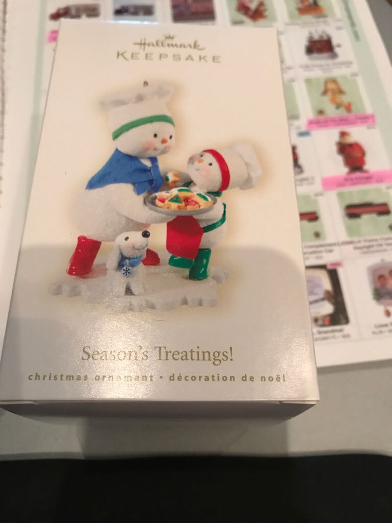 Season’s Treatings!  (Keepsake Ornament) ornament collectible - Main Image 2