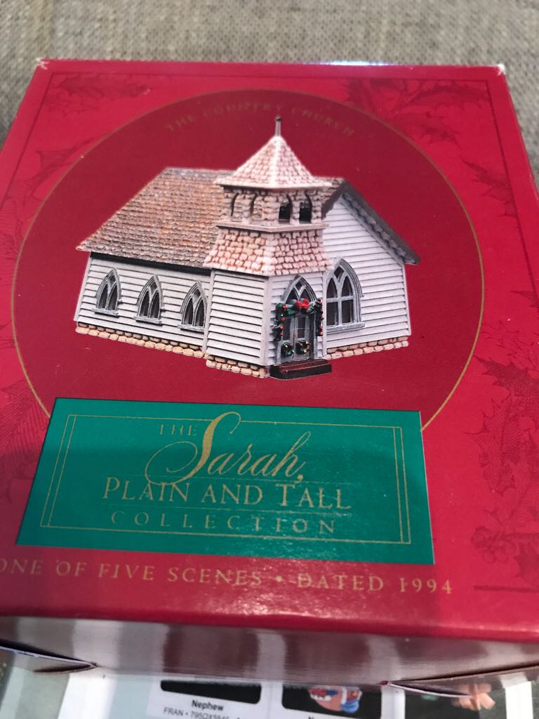 Country Church - Sarah Plain And Tall Collection (Hallmark Keepsake) ornament collectible - Main Image 2