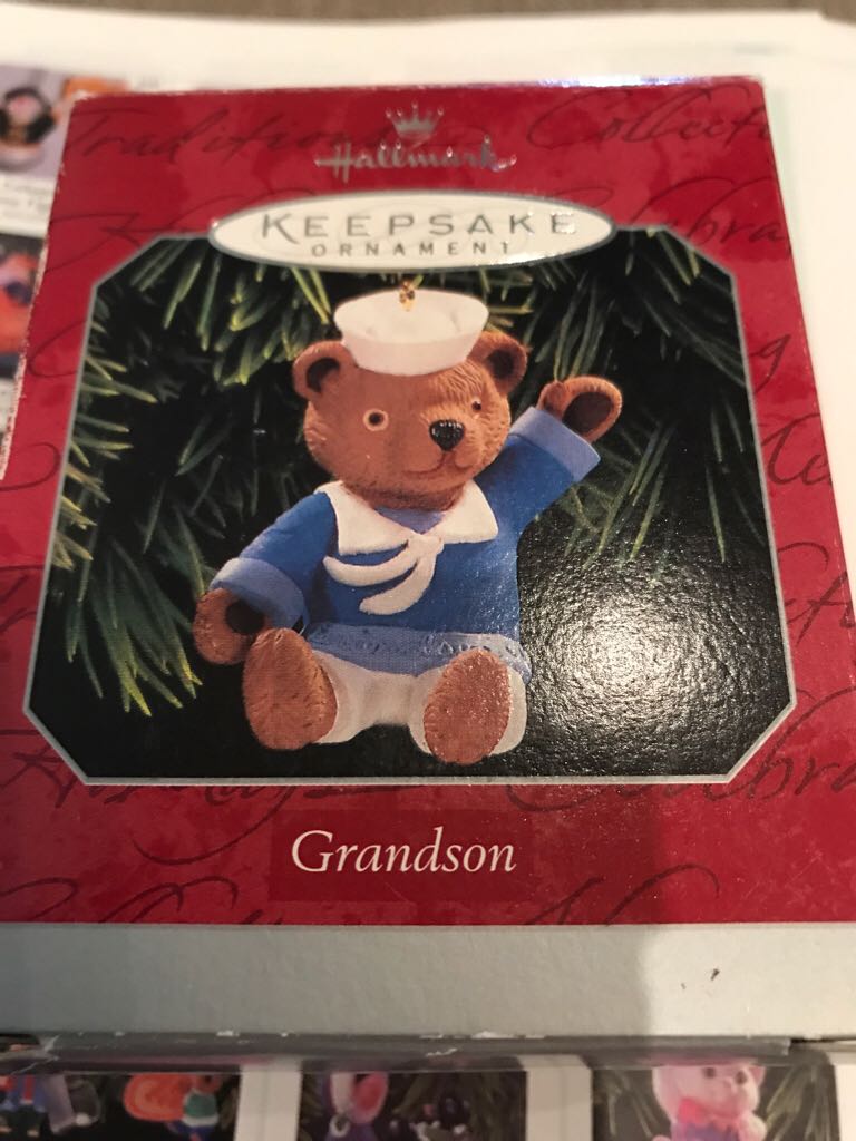 Grandson   (Keepsake Ornament) ornament collectible - Main Image 2