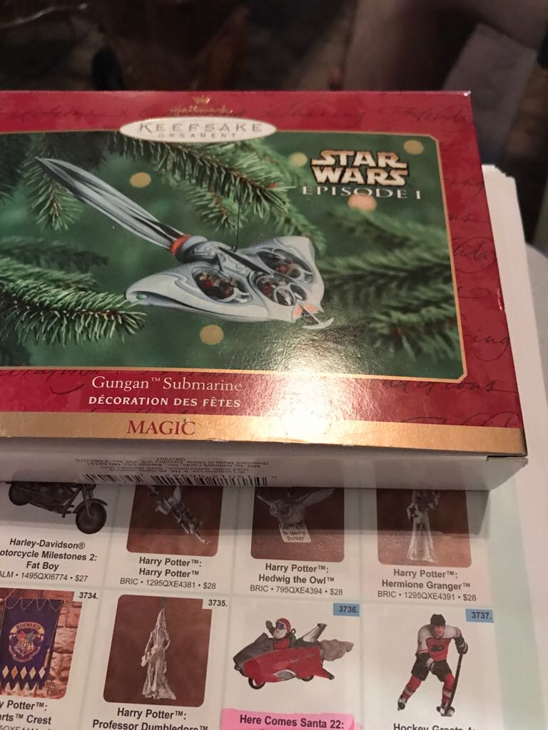 Gungan Submarine - Star Wars Episode 1 (Keepsake Ornament) ornament collectible - Main Image 2