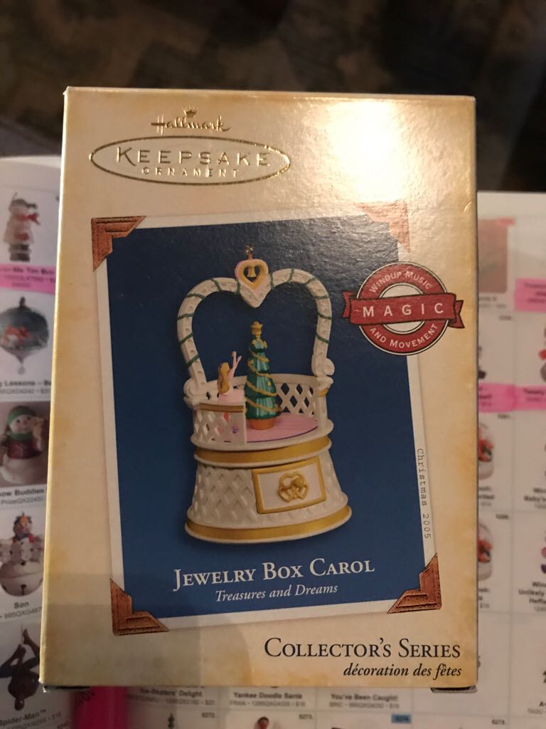 Jewelry Box Carol - Treasures And Dreams (Collector’s Series) ornament collectible - Main Image 2