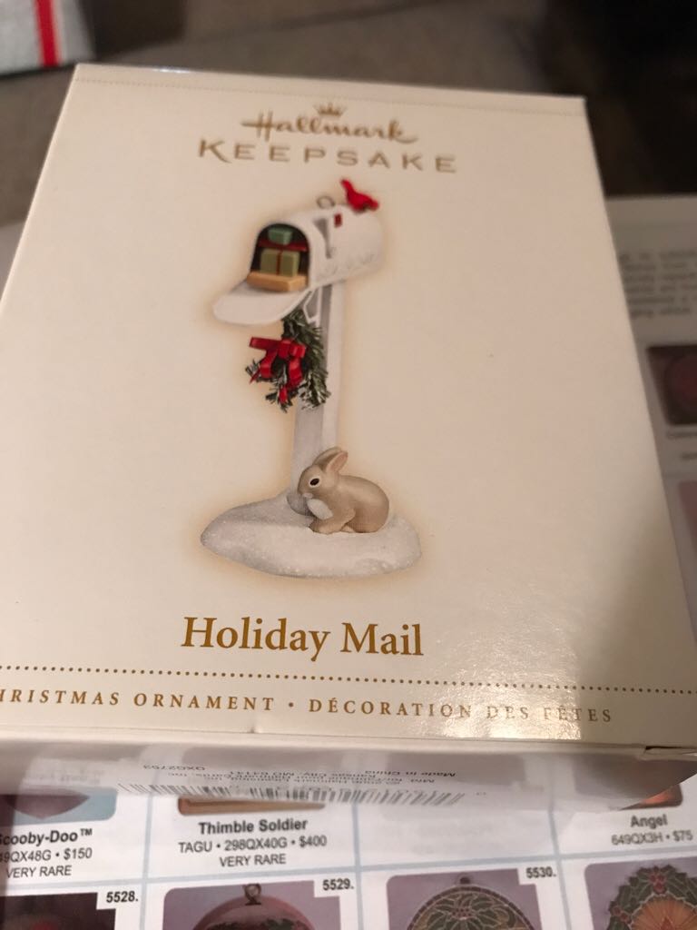 Holiday Mail - Winter Garden Collection (Hallmark Keepsake) ornament collectible - Main Image 2