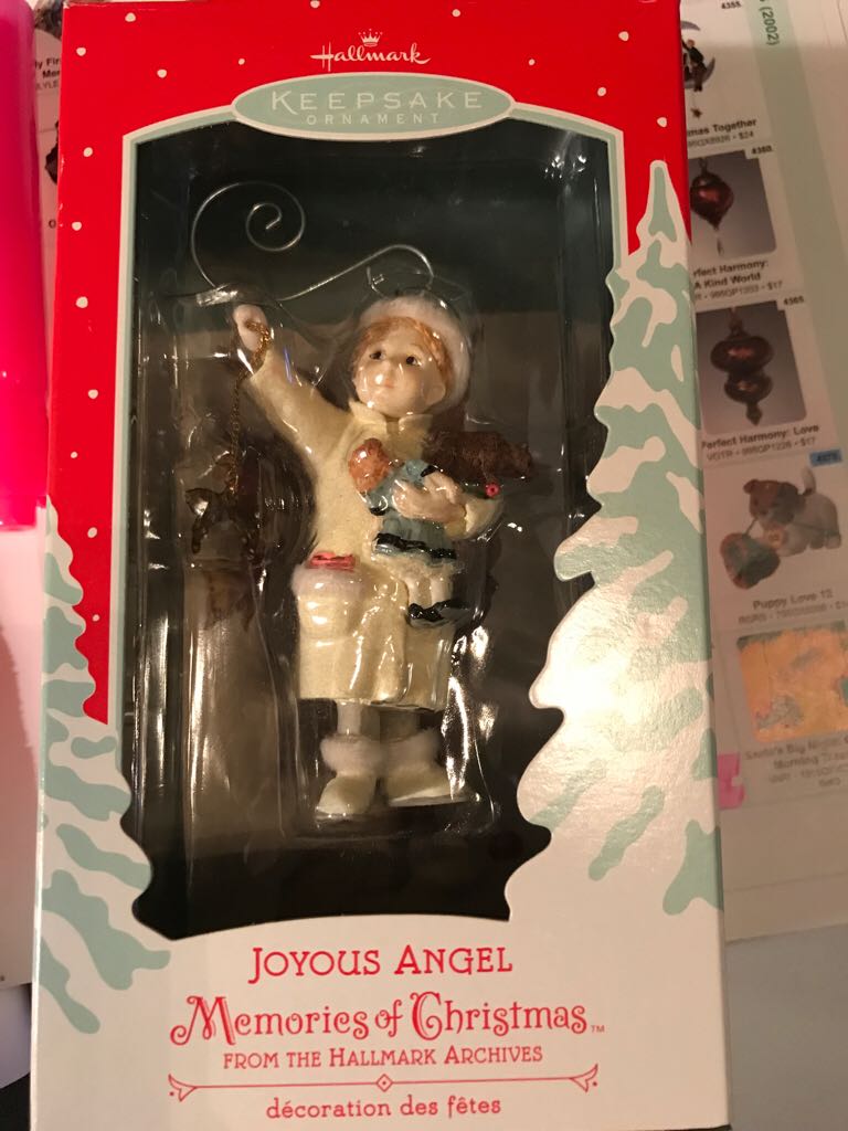 Joyous Angel - Memories Of Christmas Collection (Keepsake Ornament) ornament collectible - Main Image 2