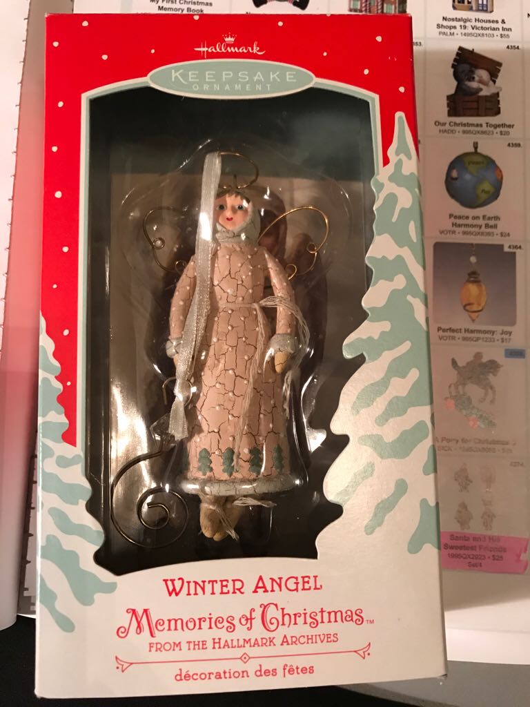 Winter Angel - Memories Of Christmas Collection (Keepsake Ornament) ornament collectible - Main Image 2