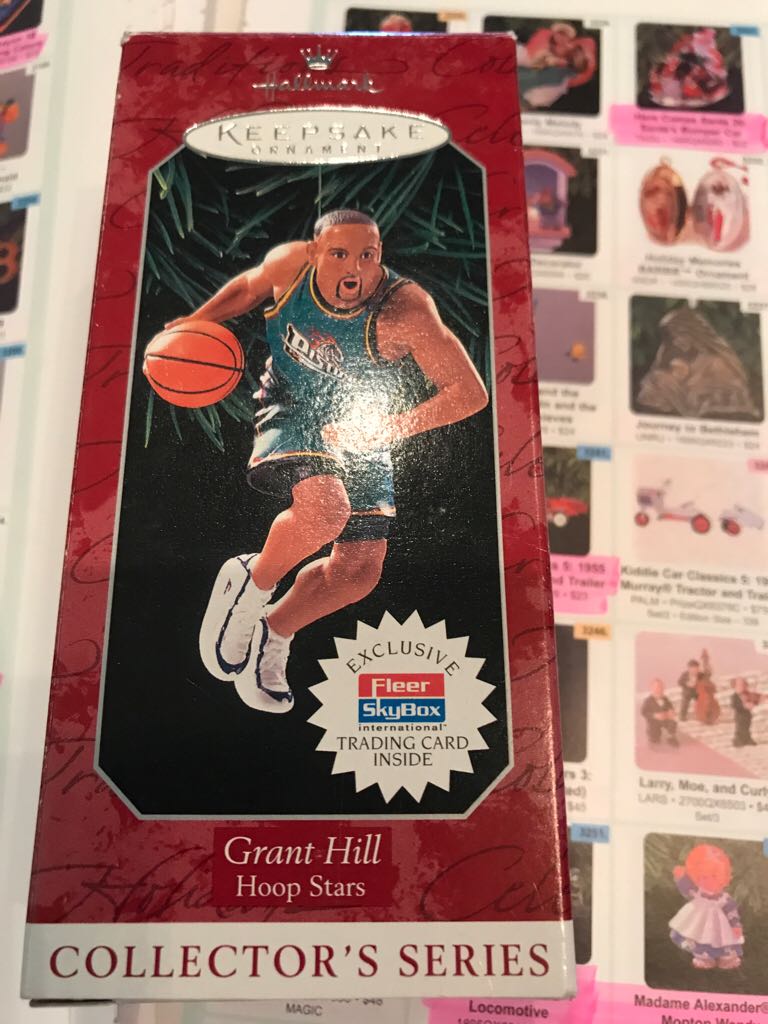 Grant Hill - Hoop Stars Series (Collector’s Series) ornament collectible - Main Image 2