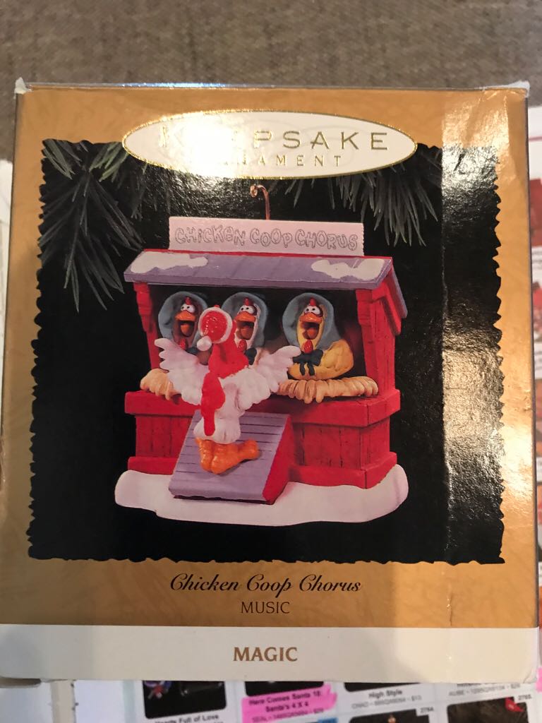 Chicken Coop Chorus  (Keepsake Ornament) ornament collectible - Main Image 2