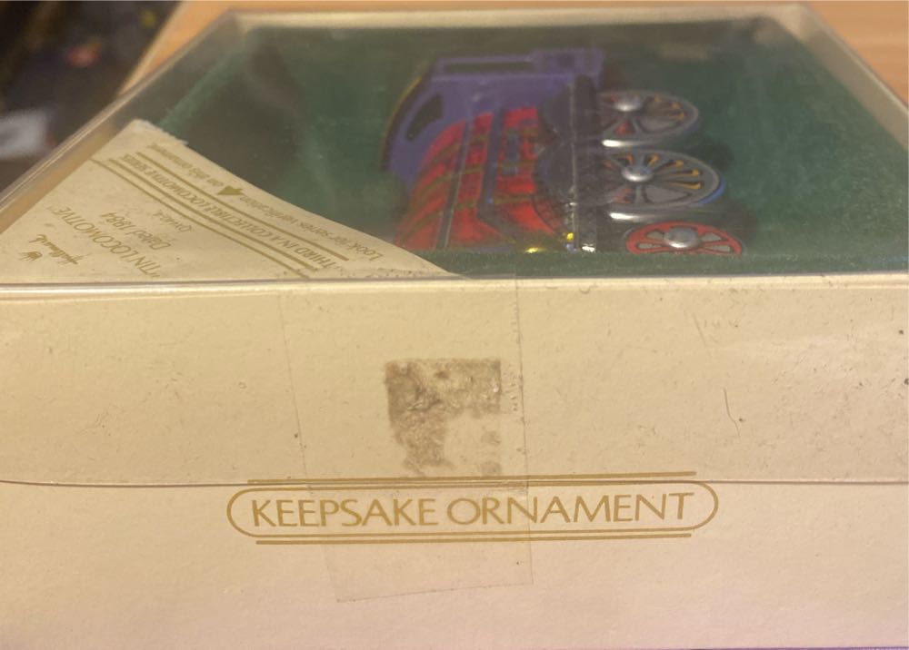 Tin Locomotive  - Tin Locomotive Series (Keepsake Dated Ornament) ornament collectible - Main Image 4