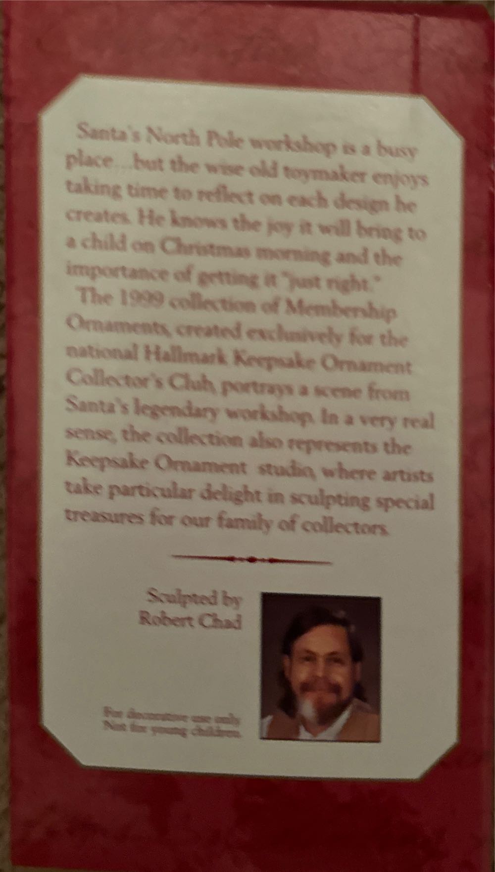 The Toymaker’s Gift - Membership Ornament (Hallmark Keepsake) ornament collectible - Main Image 4