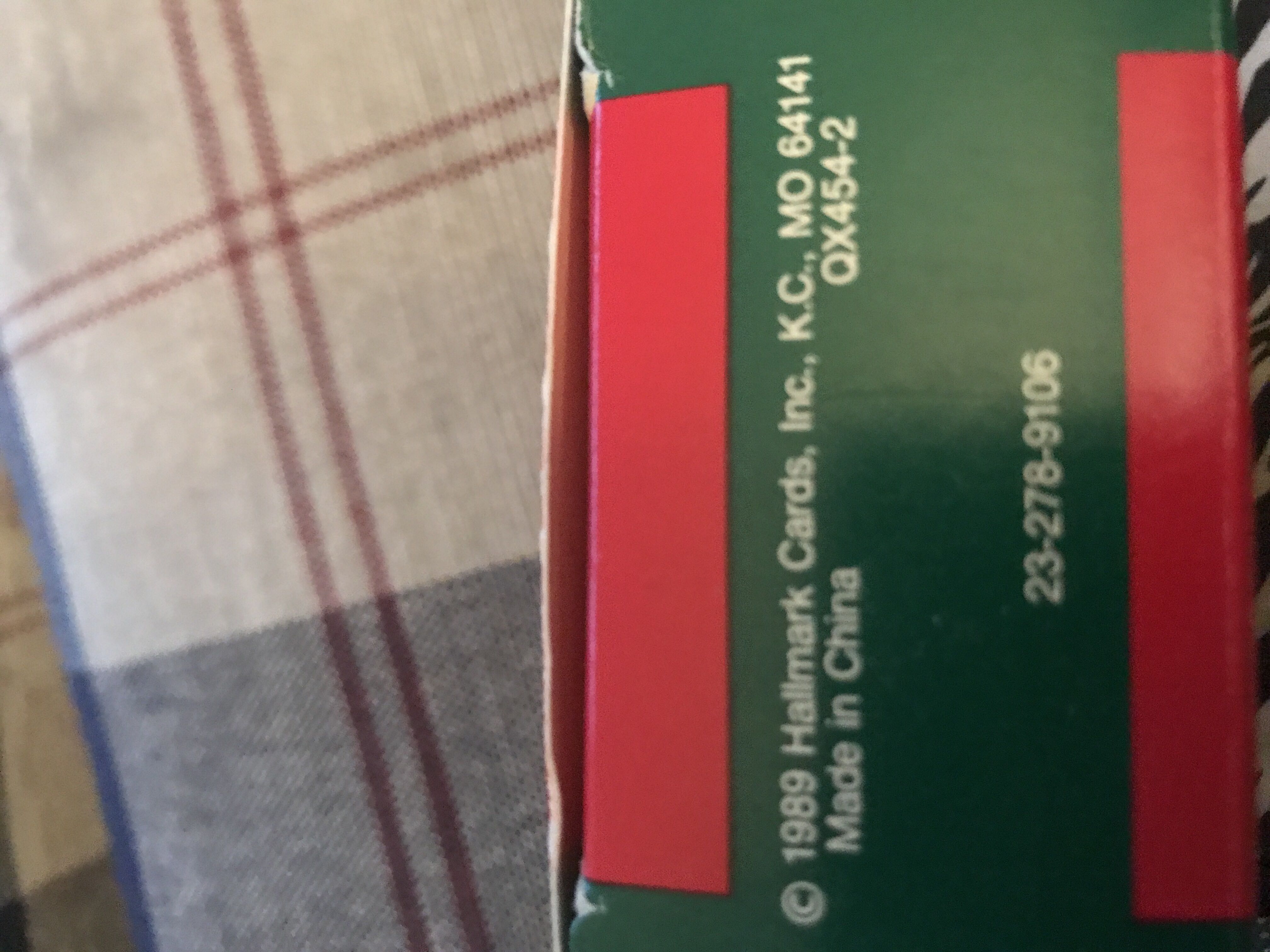 Bear-i-tone  (Hallmark Keepsake) ornament collectible - Main Image 2