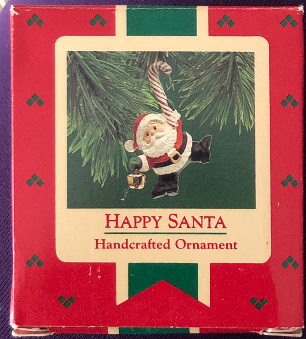 Happy Santa  (Hallmark Keepsake) ornament collectible - Main Image 2