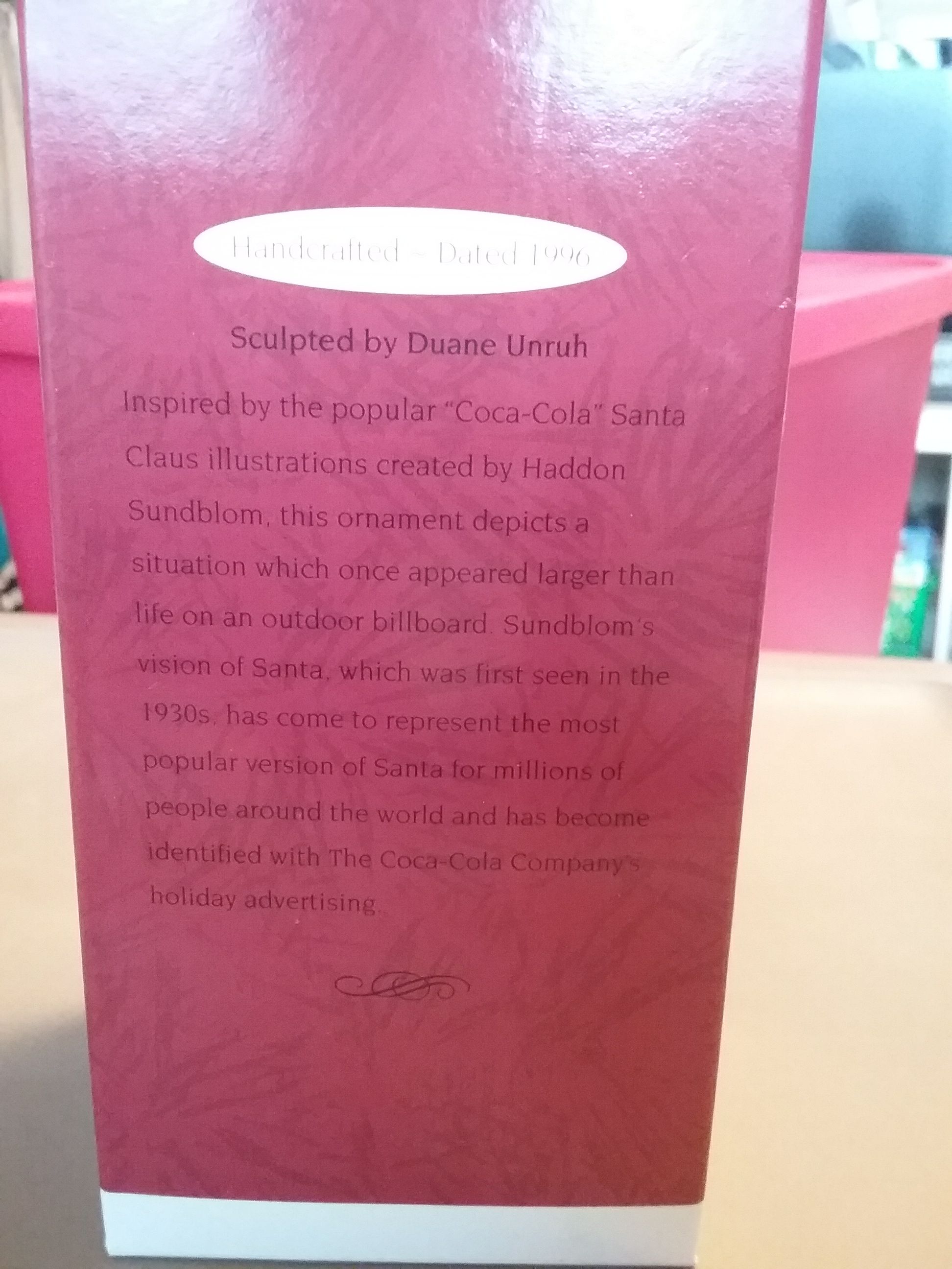 Welcome Guest - Coca-Cola (Collector’s Series) ornament collectible - Main Image 2