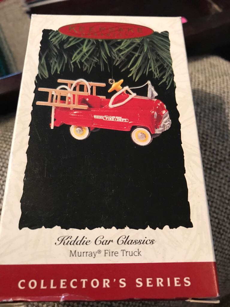 1955 Murray Fire Truck - Miniature Kiddie Car Classics (Kiddie Car Classics) ornament collectible - Main Image 2