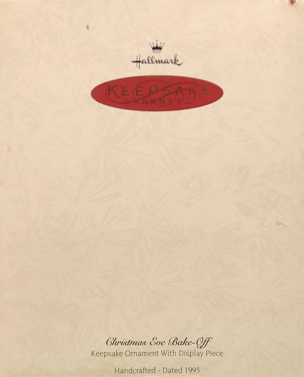 Christmas Eve Bake-off #3 - Keepsake Signature Collection (Mrs. Claus Kitchen) ornament collectible - Main Image 2