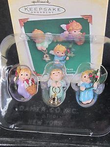 Miniature Angelic Trio - Hallmark Miniature (Keepsake Miniature) ornament collectible - Main Image 2