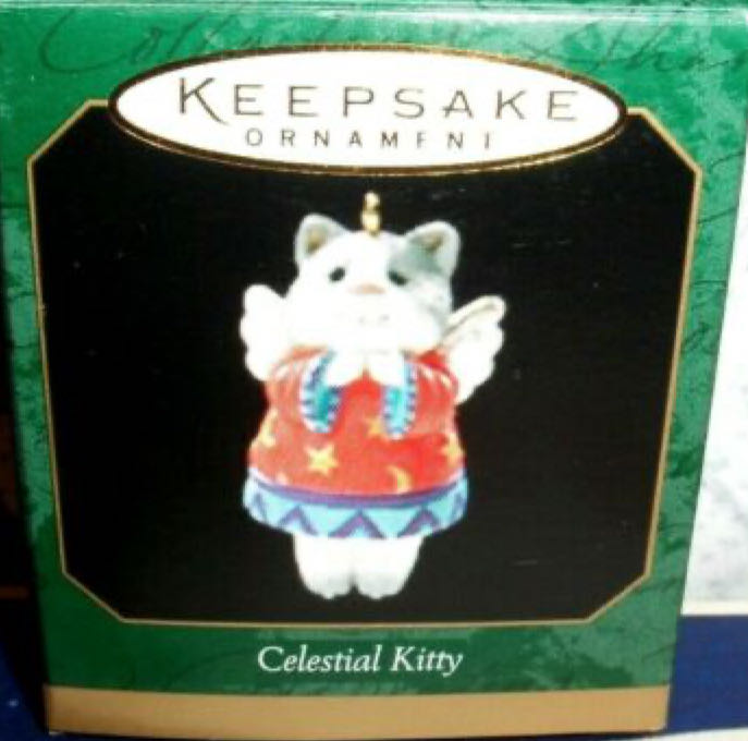 Celestial Kitty  (Keepsake Miniature) ornament collectible - Main Image 2