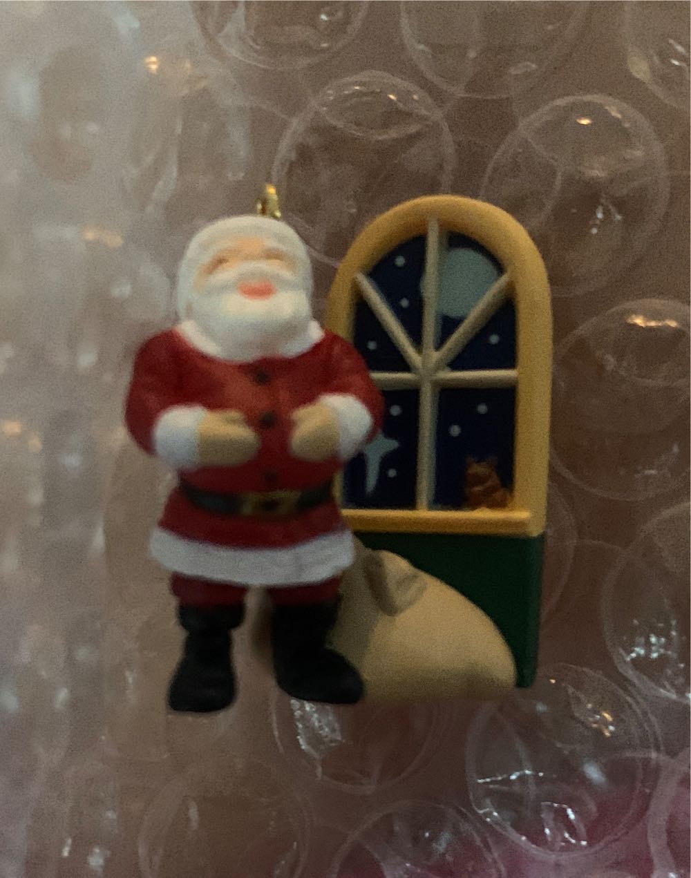 Jolly Old Santa Miniature - Miniature Collector’s Club (Santa Clause) ornament collectible - Main Image 3