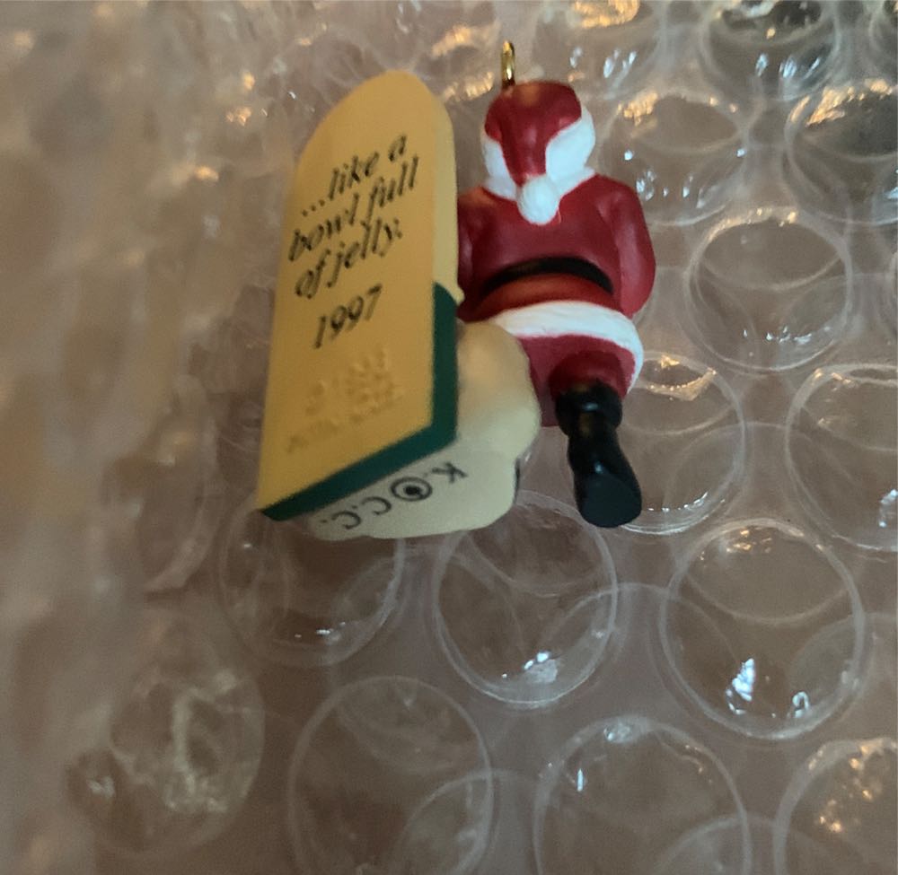 Jolly Old Santa Miniature - Miniature Collector’s Club (Santa Clause) ornament collectible - Main Image 4