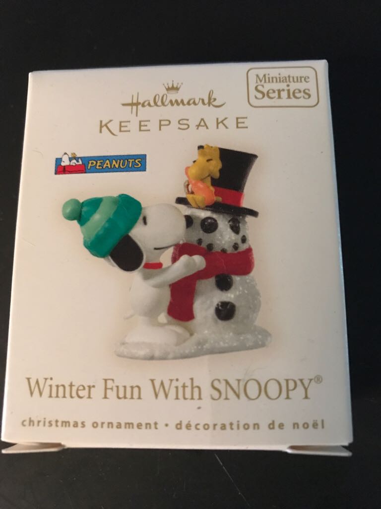 Winter Fun With Snoopy #11 - Winter Fun With Snoopy (Peanuts) ornament collectible - Main Image 1