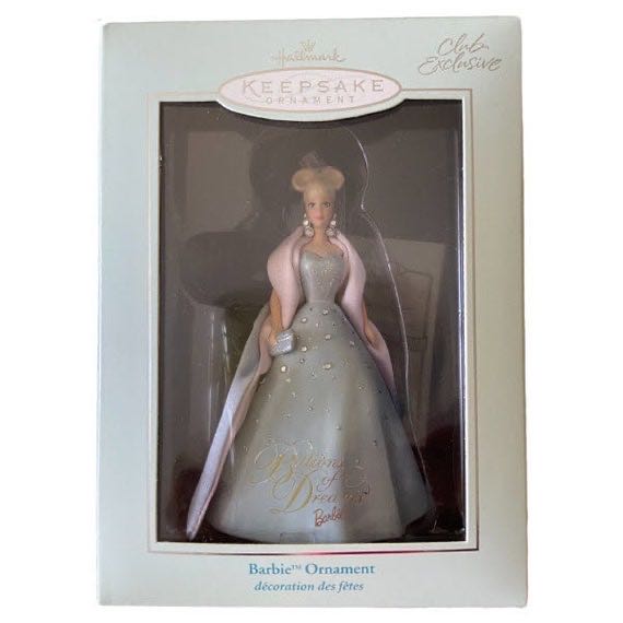 Barbie: Billions Of Dreams 2004 Club Exclusive - Porcelain Barbie (Barbie) ornament collectible - Main Image 2