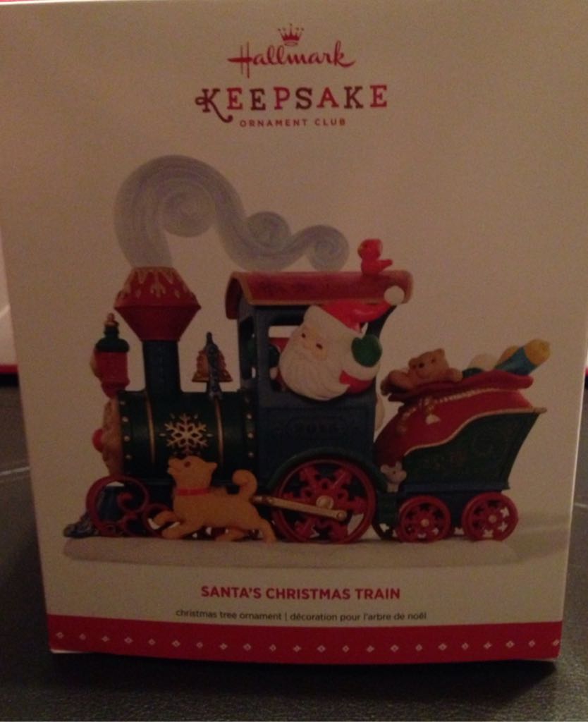 Santas Christmas Train 2015 Event Exclusive  ornament collectible - Main Image 1