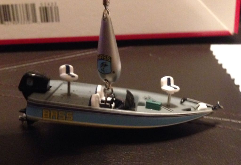 Bass Boat  ornament collectible - Main Image 1