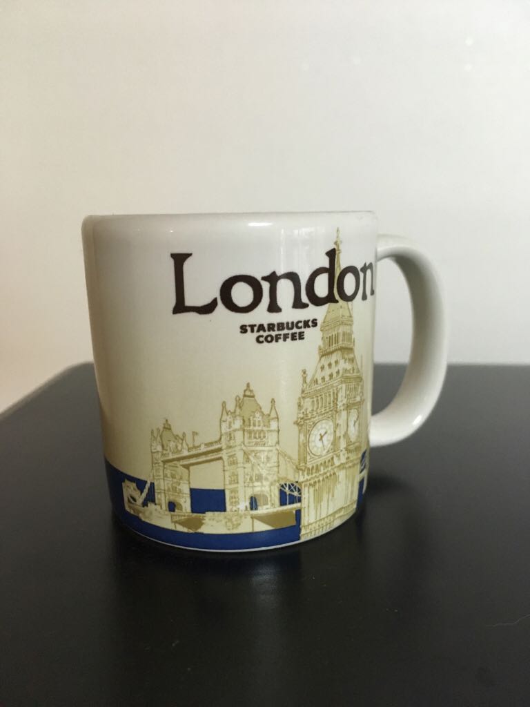 Blue Floral Round Indent