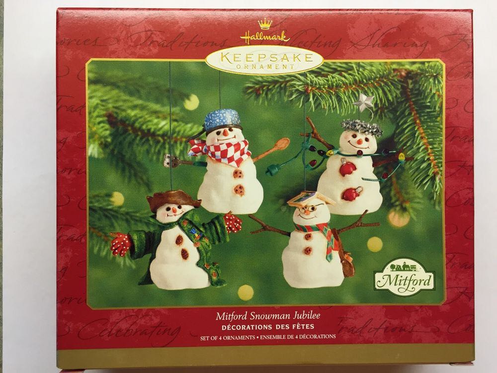 Snowmen Of Mitford  ornament collectible - Main Image 1