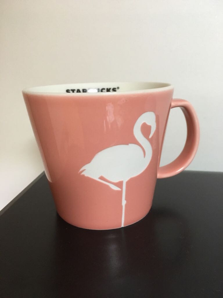 Pink Flamingo Mug - Summer (Mug) ornament collectible - Main Image 1