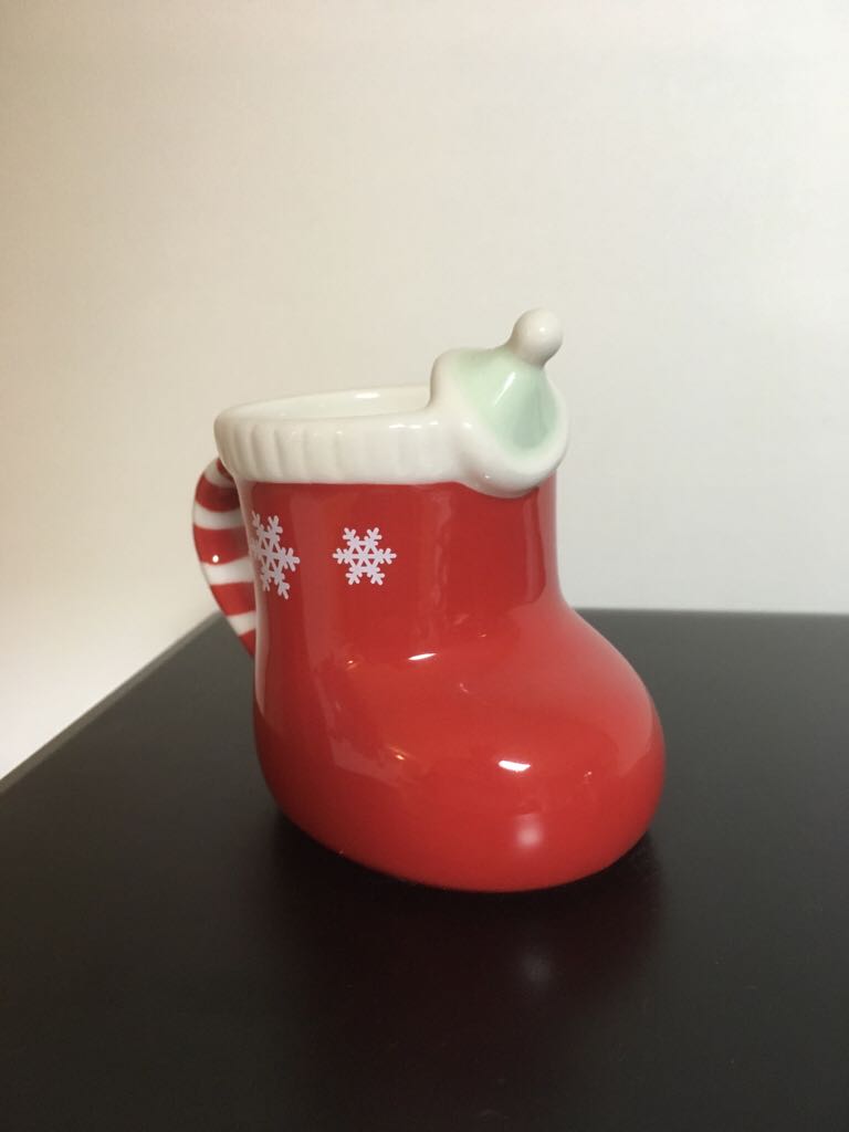 Santa Socks Demi Mug - Christmas (Demimug) ornament collectible - Main Image 2