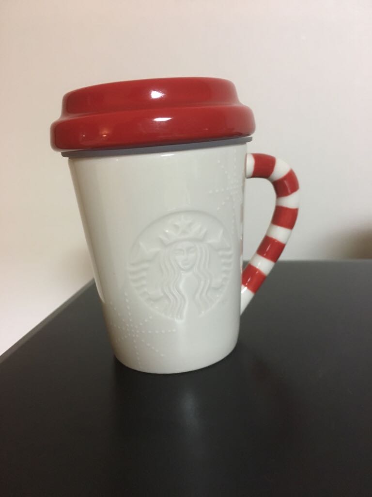 Christmas Red Cane Demi Mug - Christmas (Demimug) ornament collectible - Main Image 2