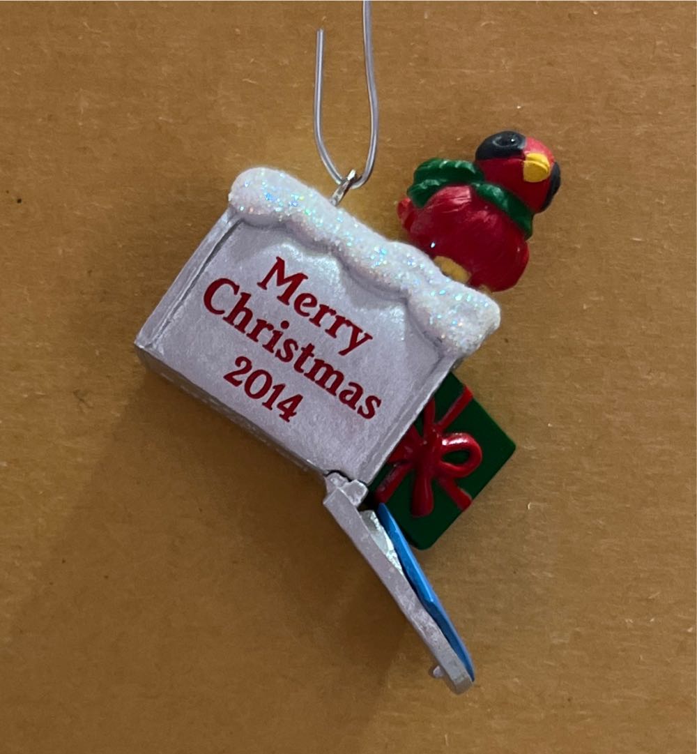 A Merry Mailbox Repaint - Miniature (Christmas) ornament collectible - Main Image 4