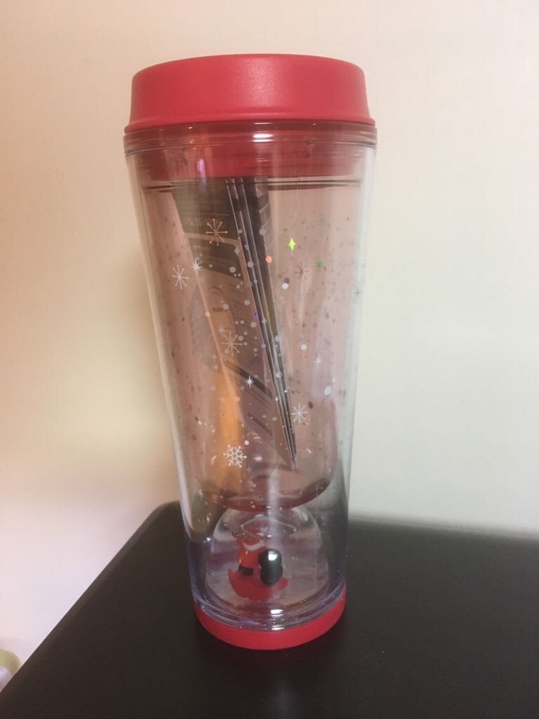 Holiday Friends Waterball Tumbler - Christmas (Tumbler) ornament collectible - Main Image 2