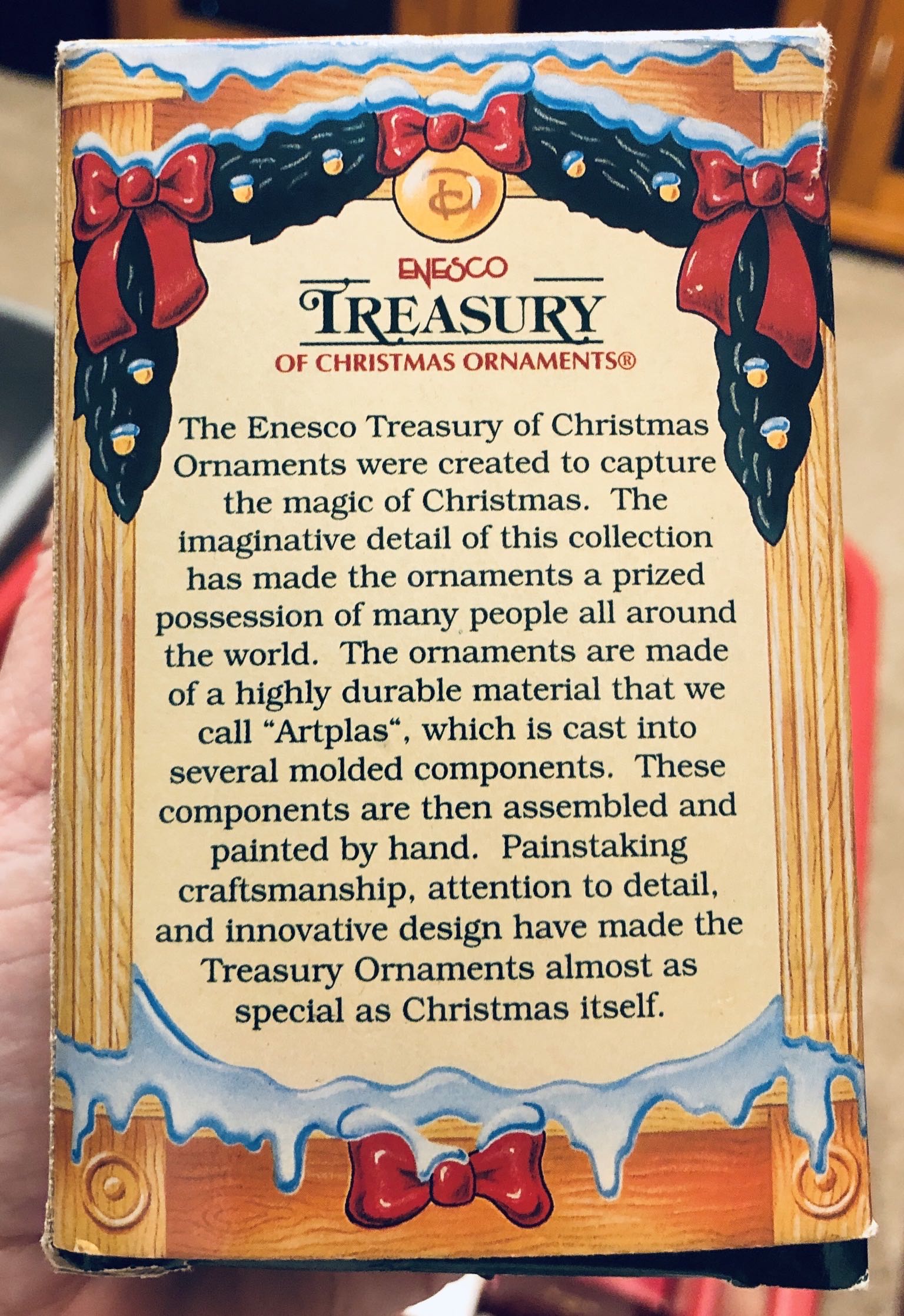 Lights...Camera...Christmas! - Enesco Treasury Of Christmas Ornaments (Disney’s Mickey’s Christmas Carol) ornament collectible - Main Image 3