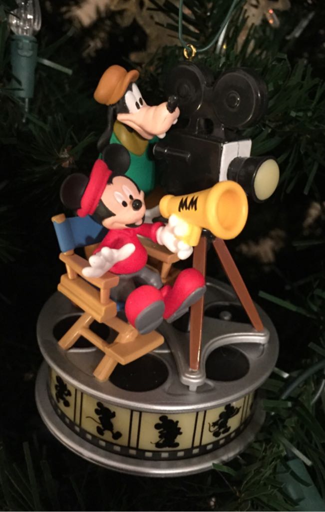 LIGHTS! CAMERA! ACTION!  (Disney Mickey and Goofy) ornament collectible - Main Image 2