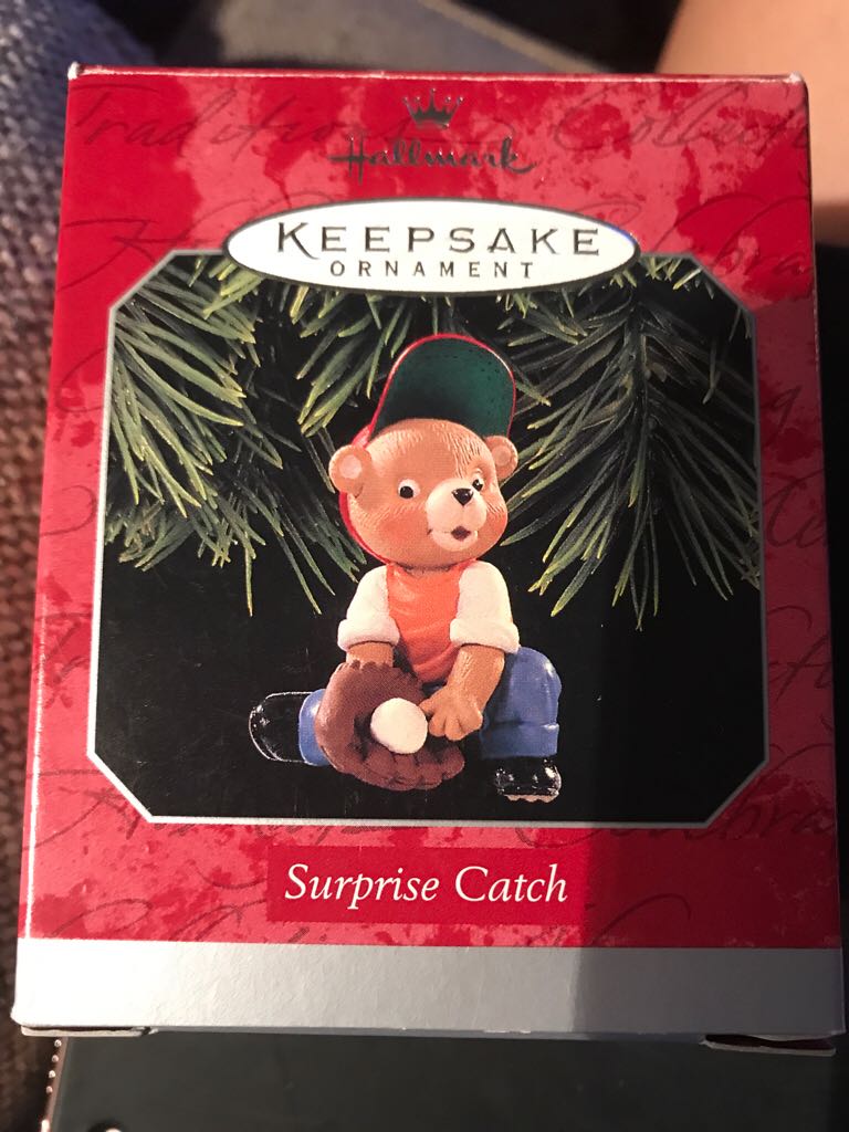 Gold and White Floral Teardrop