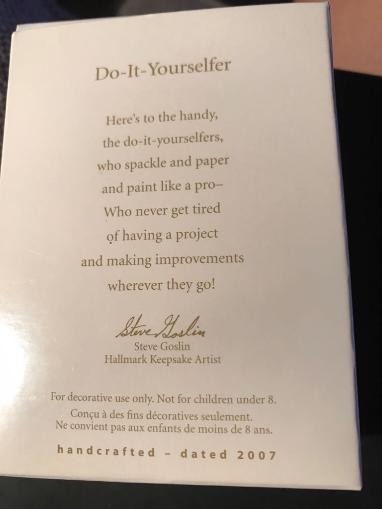 Do-It-Yourselfer  (Tools) ornament collectible - Main Image 2