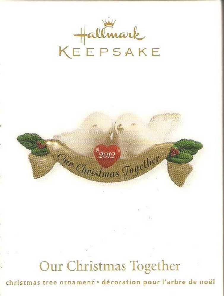 Our Christmas Together 2012  ornament collectible - Main Image 2