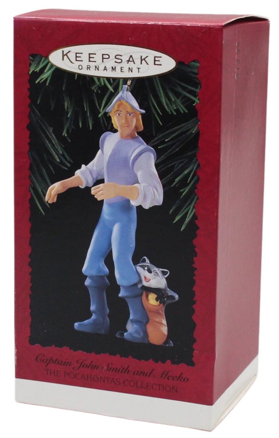Captain John Smith and Meeko - Pocahontas (Disney Princess) ornament collectible - Main Image 2