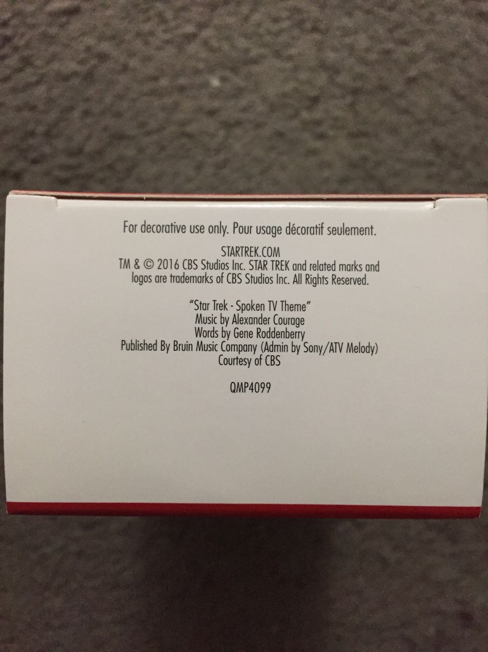 USS Enterprise 50th Anniversary - Movies (Star Trek) ornament collectible - Main Image 3