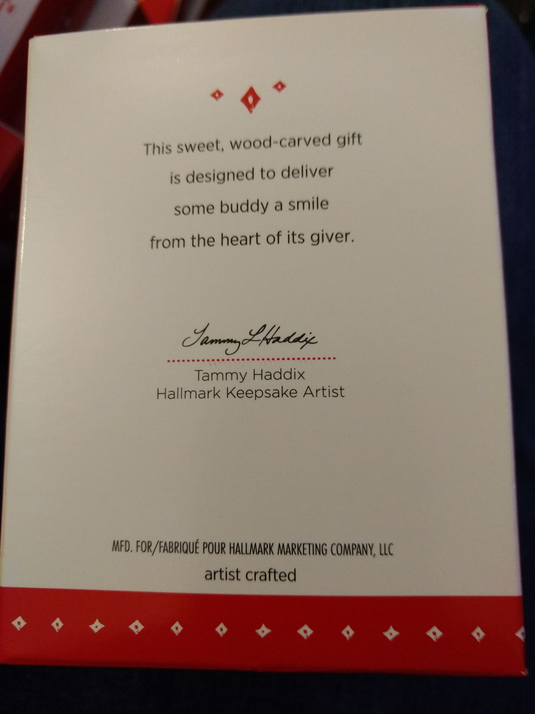 18th In The Snow Buddies - Snow Buddies Series ornament collectible - Main Image 2