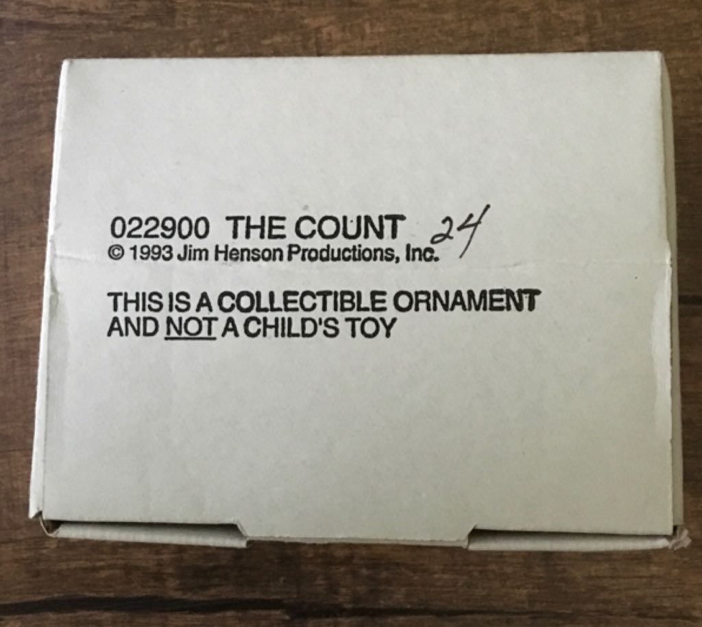 The Count  (The Muppets) ornament collectible - Main Image 2