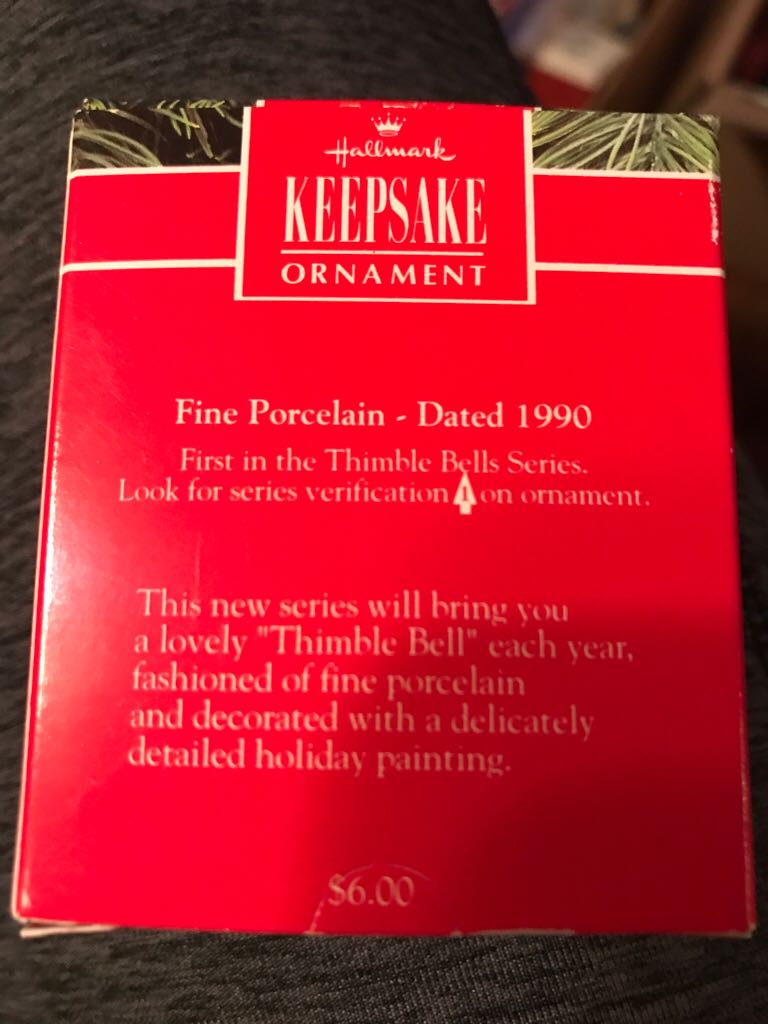 Thimble Bell - Thimble Bell Series (Keepsake Miniature) ornament collectible - Main Image 2