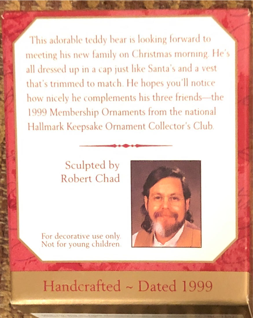 Waiting For A Hug - Membership Ornaments (Hallmark Club Exclusive) ornament collectible - Main Image 2