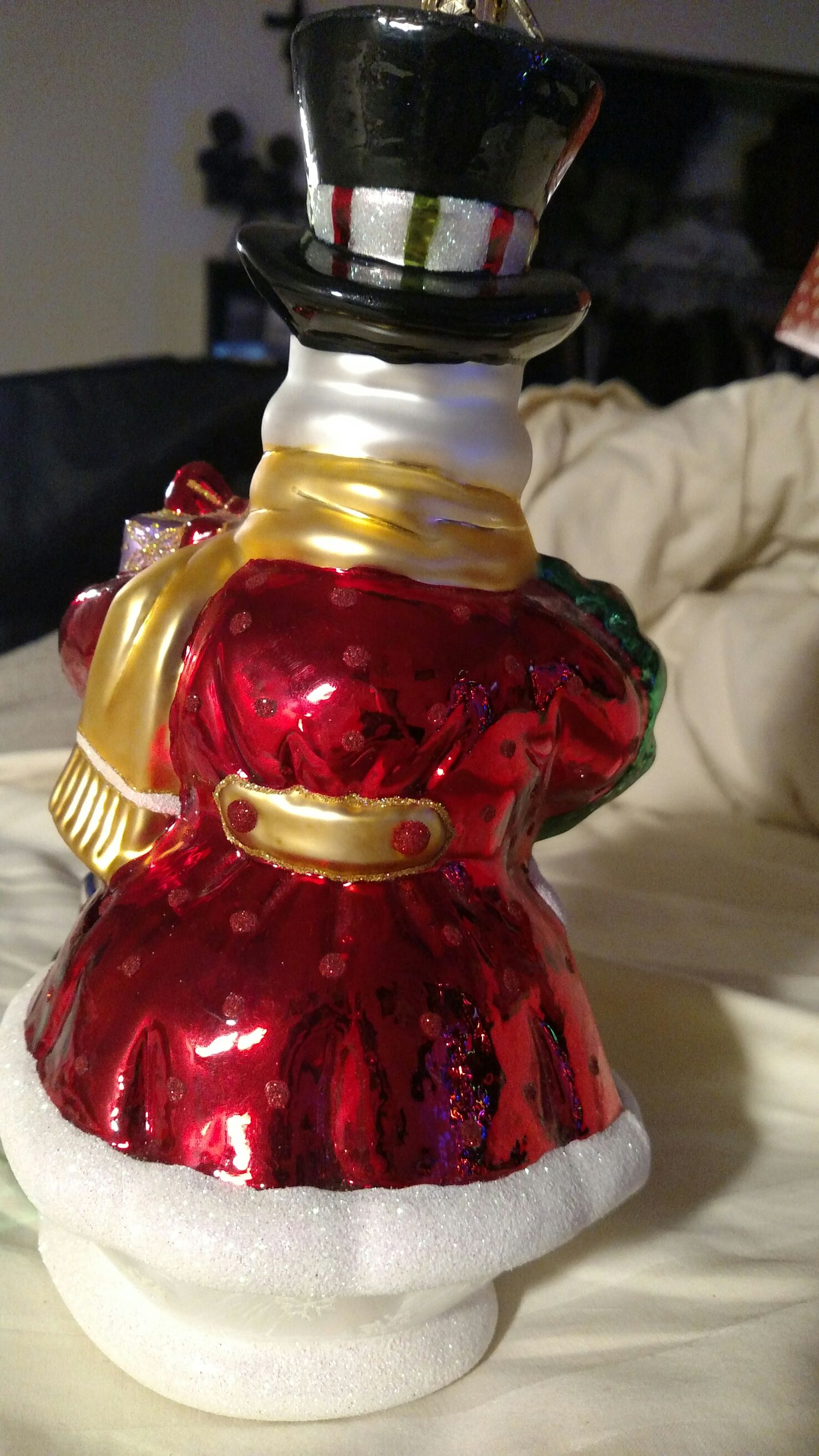 Snowman With Presents  (Snowman) ornament collectible - Main Image 2