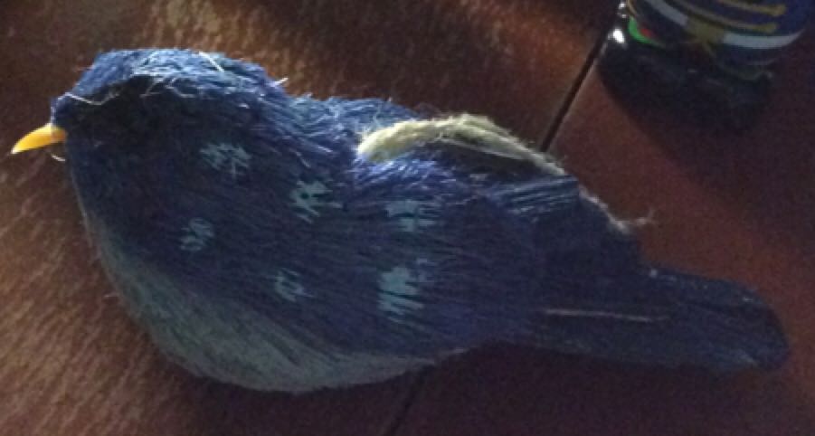 Delicate bluebird - Lake Cabin (Birds) ornament collectible - Main Image 1