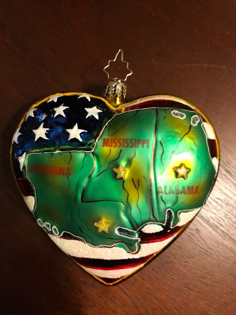 Hurricane Katrina Tribute  ornament collectible - Main Image 1