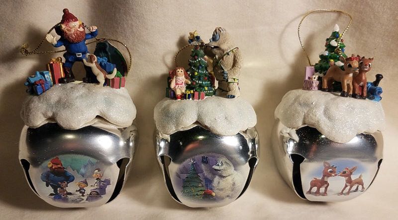 Ashton-Drake Sleigh Bells: Rudolph Set 1 - Ashton-Drake Sleigh Bells (Rudolph) ornament collectible - Main Image 2